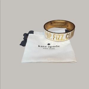 Kate Spade collectible enamel bangle 🍾 Pop Fizz Clink!